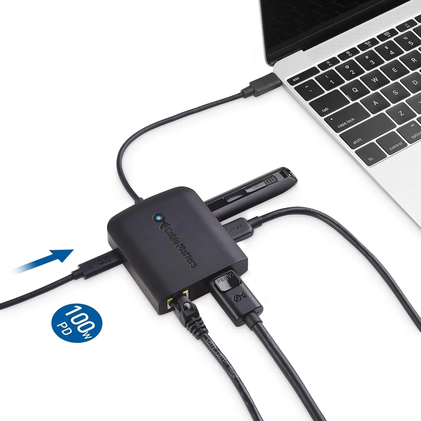 Cable Matters USB-C Multiport Adapter 8-in-1