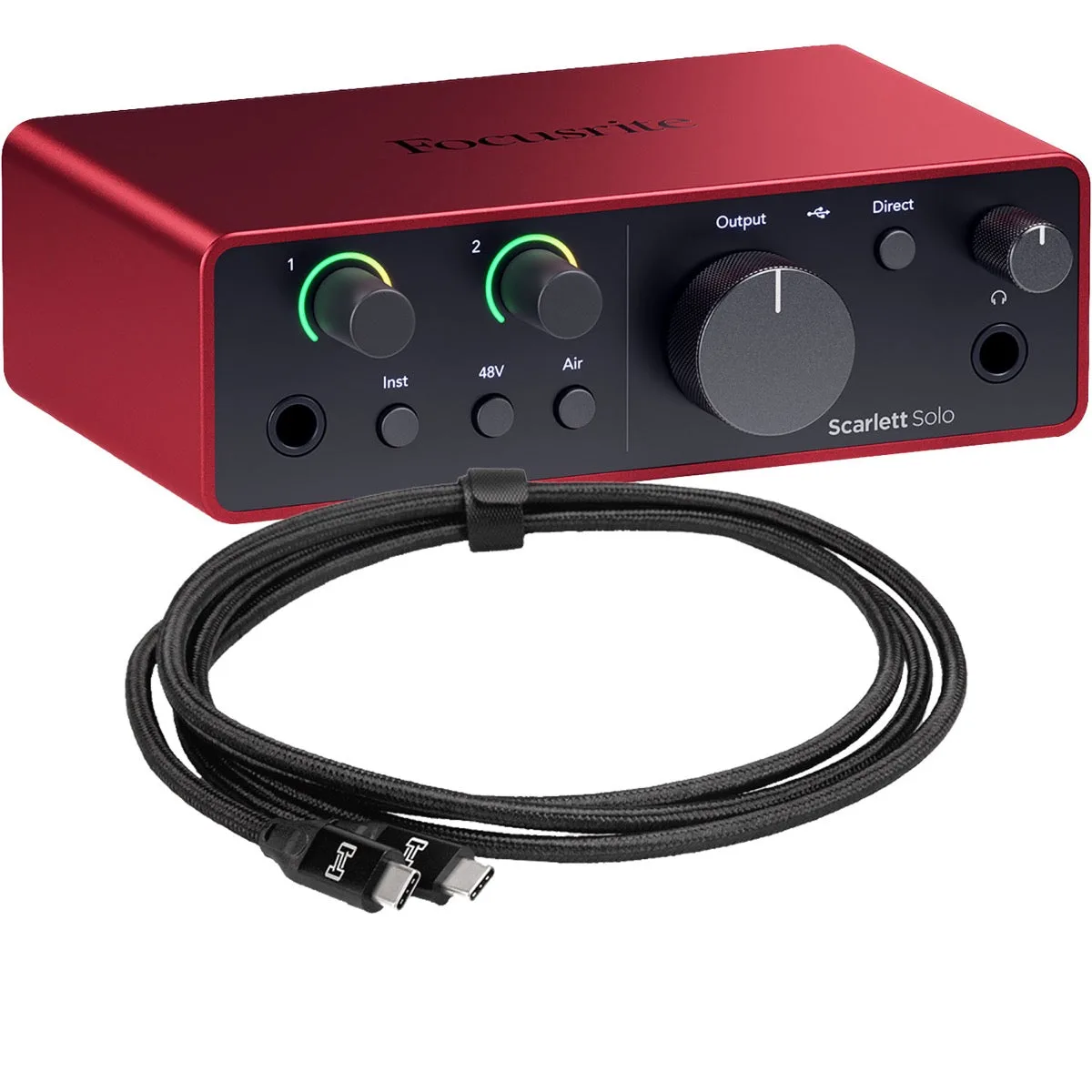 Focusrite Scarlett Solo 4th Gen USB Interface
