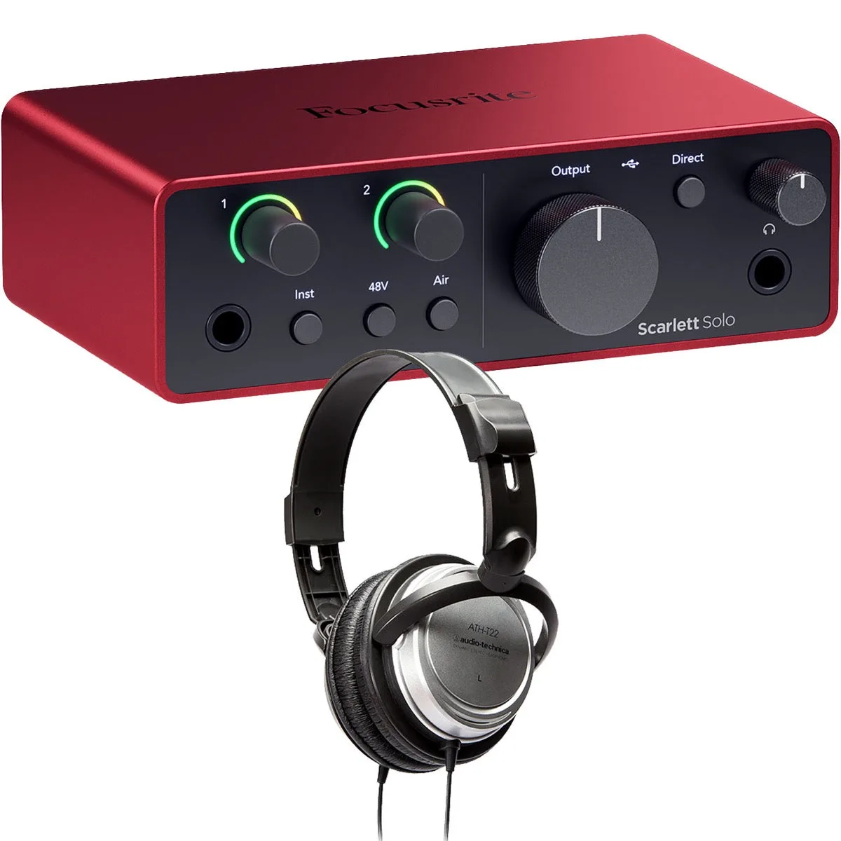 Focusrite Scarlett Solo 4th Gen USB Interface image 3