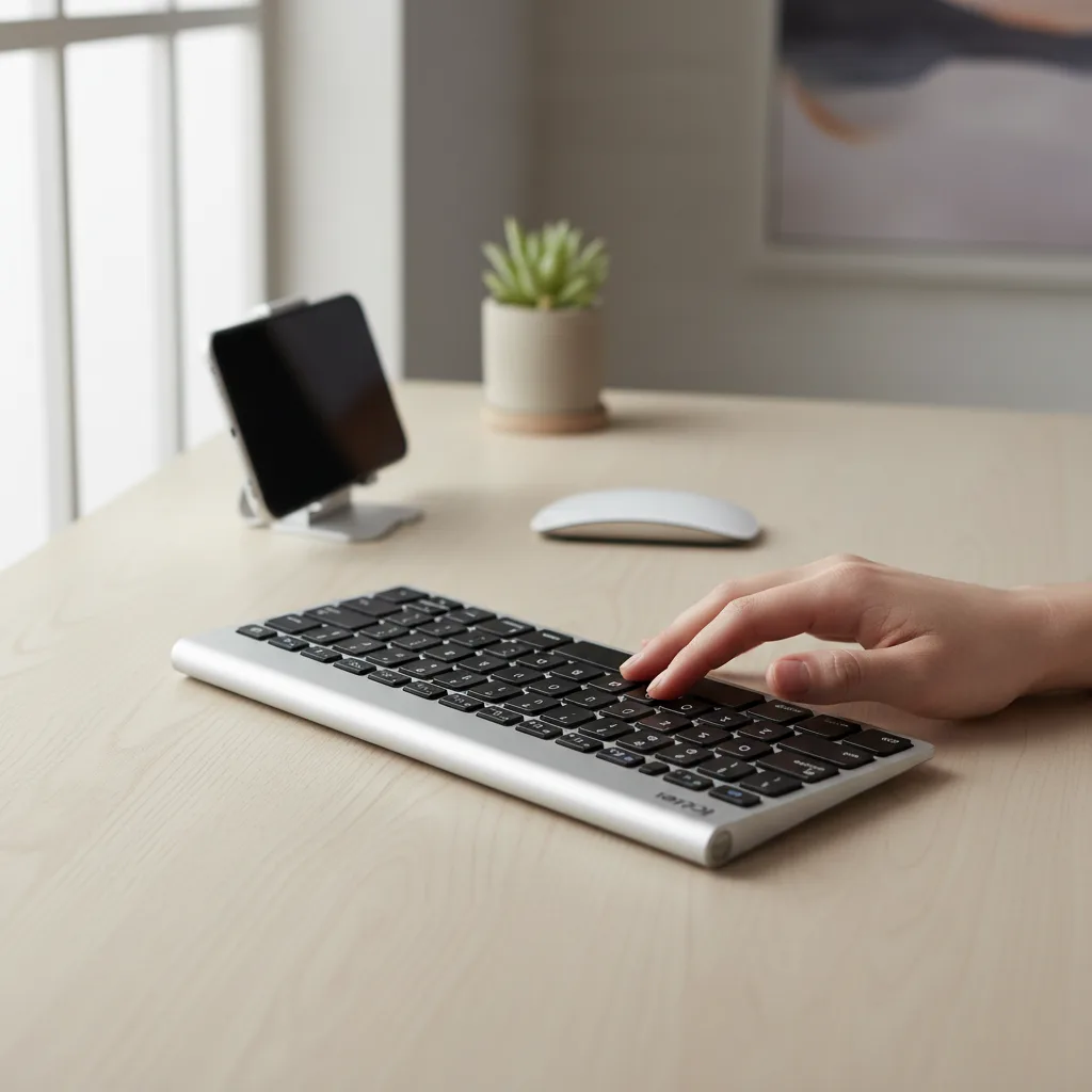iClever BK10 Bluetooth Multi-Device Keyboard image 2