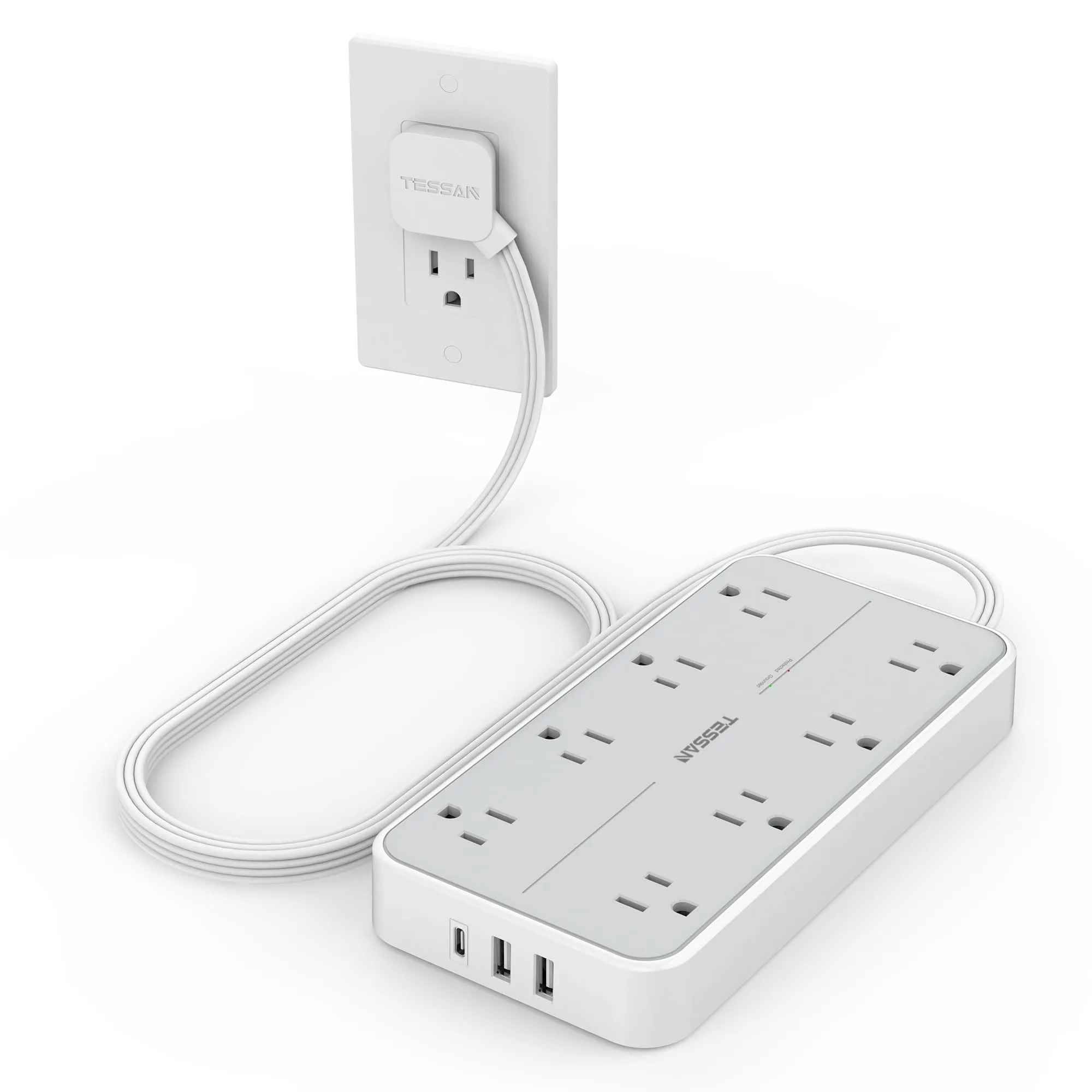 Insignia 6-Outlet Surge Protector with USB