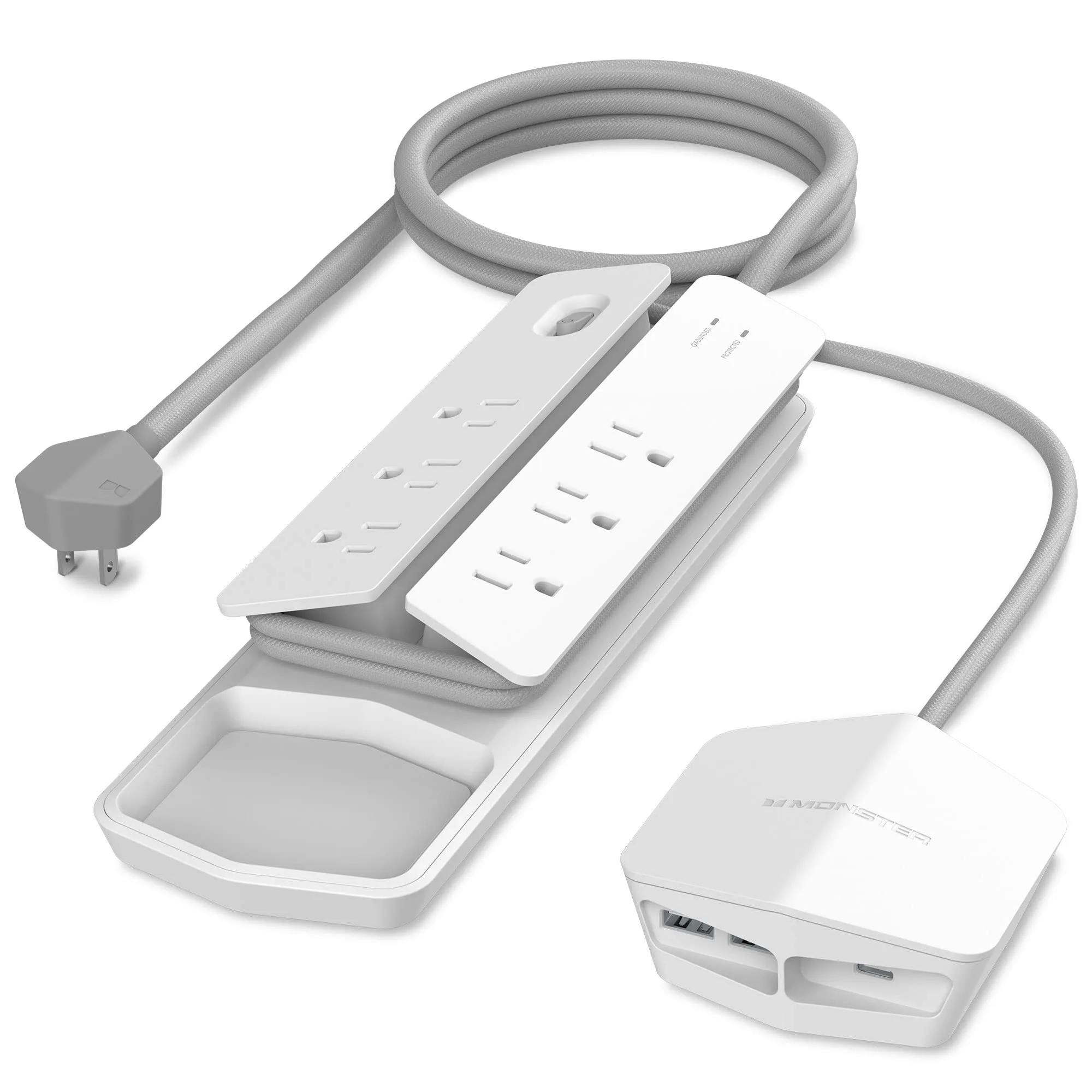 Insignia 6-Outlet Surge Protector with USB image 2